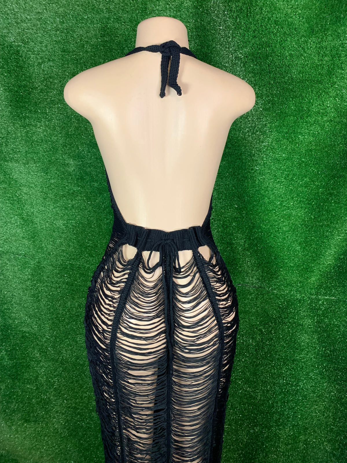 Eve Crochet Coverup (Halter Neck)