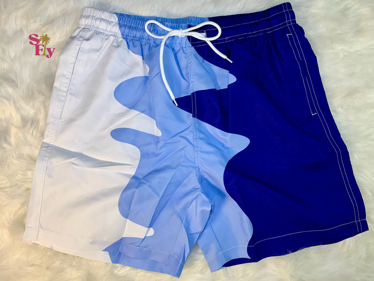 Wavy Beach Trunks