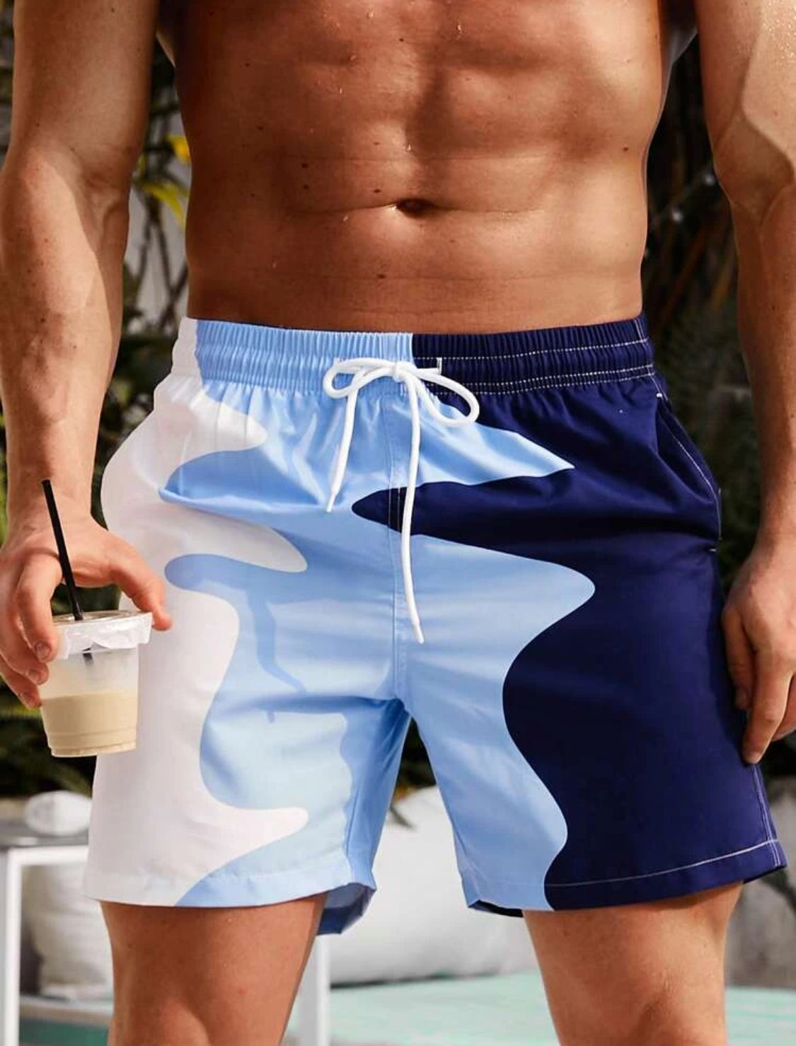 Wavy Beach Trunks
